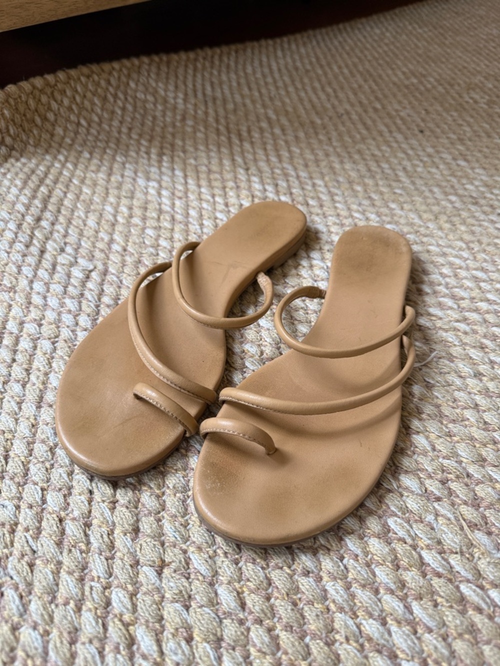 Reformation Strappy Slide Sandals
